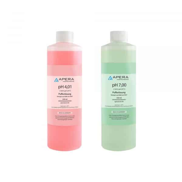 Calibration solution set pH 4.01 / 7.00