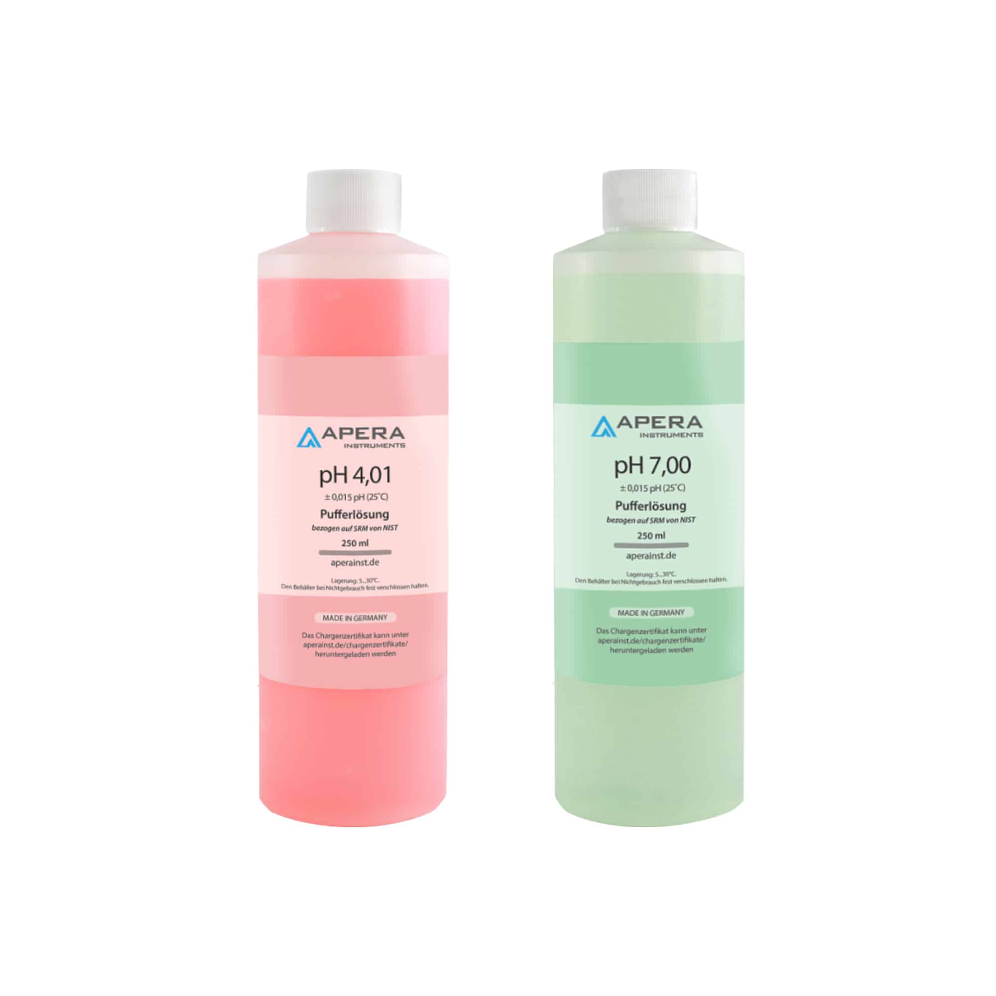 PH Pufferlösung Set 1000ml – PH4 + PH7, Industriequalität, Made In Germany