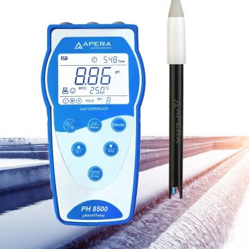PH8500-WW pH meter for wastewater treatment with GLP memory function and data output