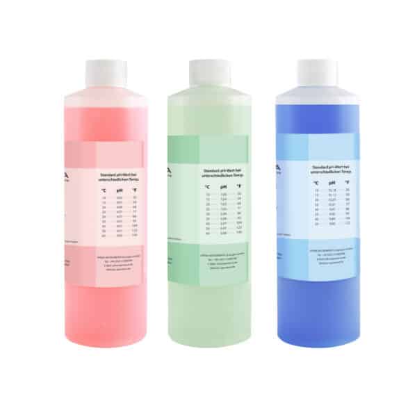 Calibration solution set pH 4.01 / 7.00 / 10.01