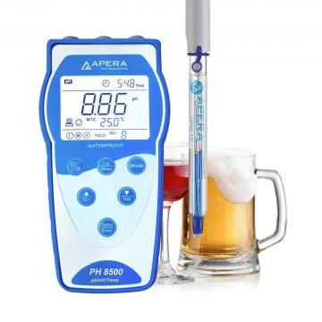 PH8500-BR pH meter for beverage production with GLP memory function and data output
