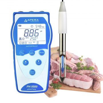 PH8500-BS pH meter for meat and fish with GLP memory function and data output