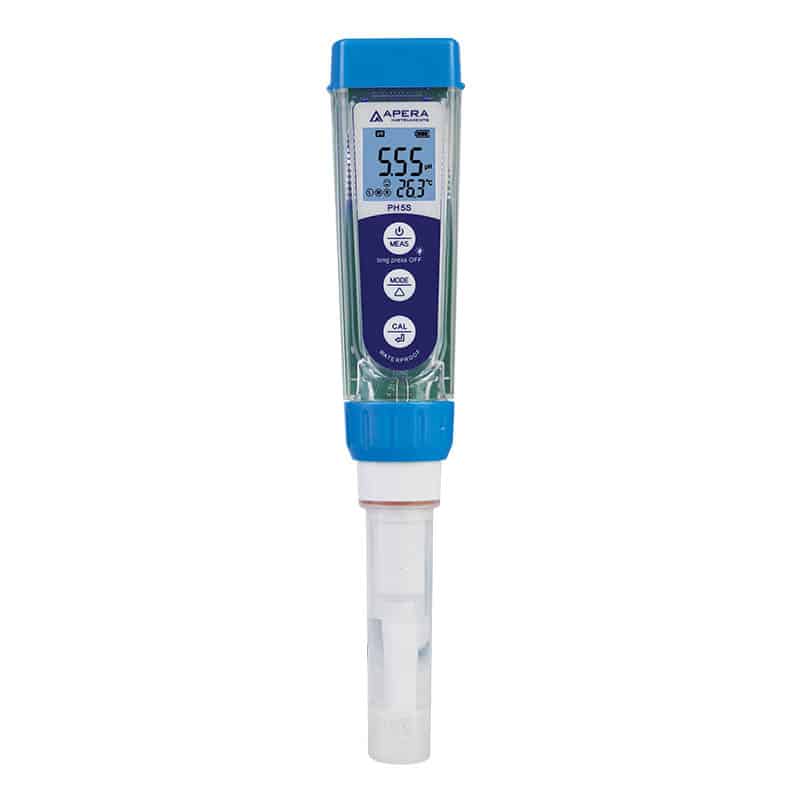 PH5S Premium Taschen-pH-Meter mit Einstechelektrode
