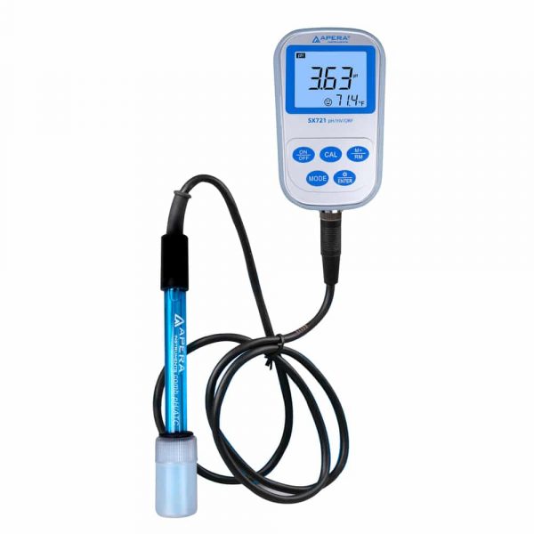 sx721 mit 201T-S pH-/ Temperatur-Elektrode