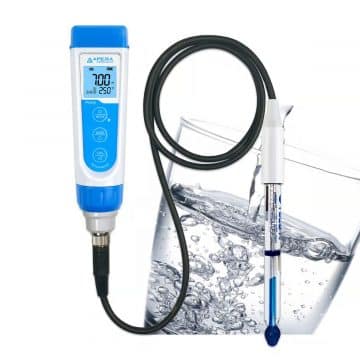 PH60-PW pH-Messgerät-Set für reines Wasser und Wasserlösungen mit niedriger Ionenstärke