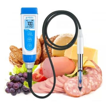 PH60-MT pH-Messgerät-Set für pH-Messungen in Fleisch und festen Lebensmittelproben