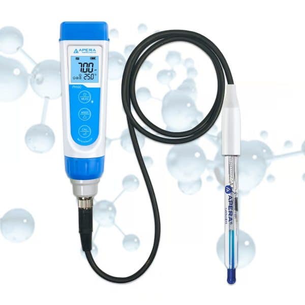 PH60-HF pH-Messgerät-Set für Flüssigkeiten mit starker Säure oder Flusssäure