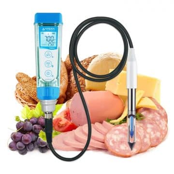PH60Z-MT Smart pH-Messgerät-Set für pH-Messungen in Fleisch und festen Lebensmittelproben