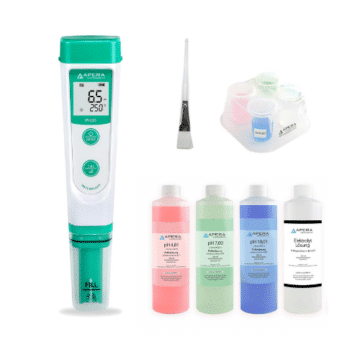 PH20 pocket Tester mit Kalibrierlösung Set