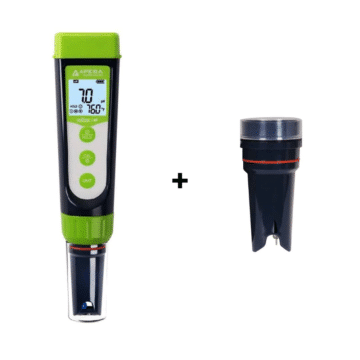 GroStar™ GS4 pH-/EC-Taschenmessgerät + ORP-Elektrode